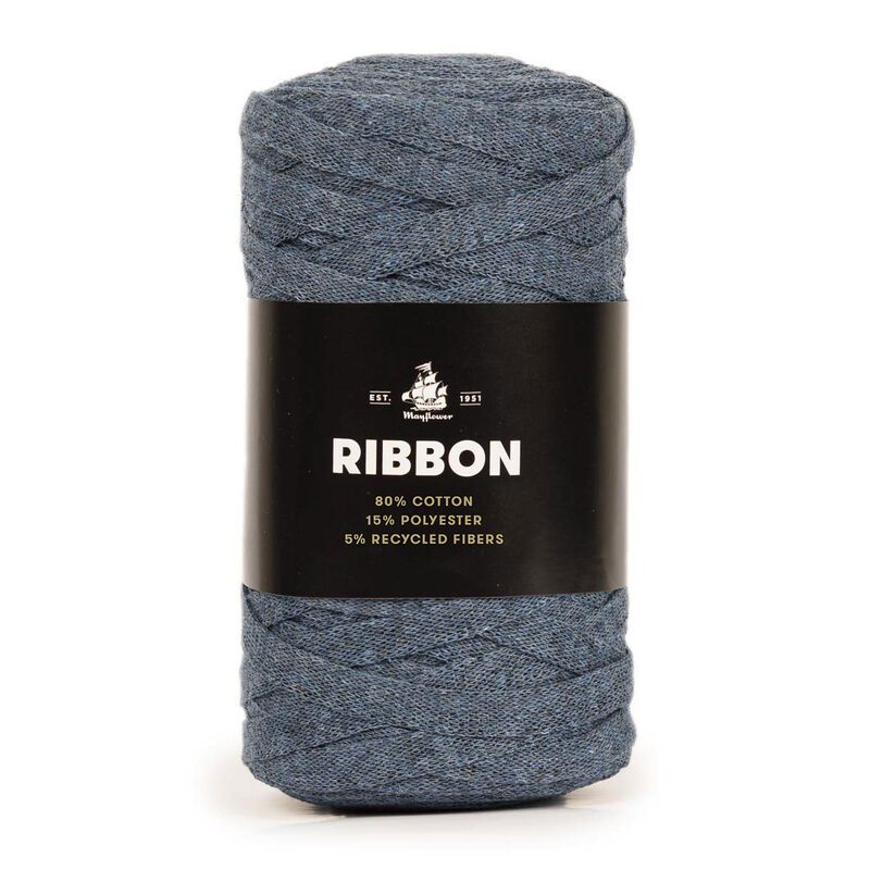 Ribbon 136 Mørk Jeans Blå