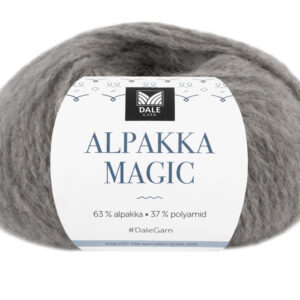 Alpakka Magic 301 gråmeleret