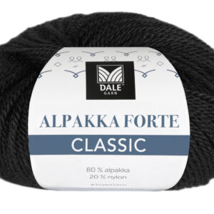 Alpakka Forte Classic 501 sort